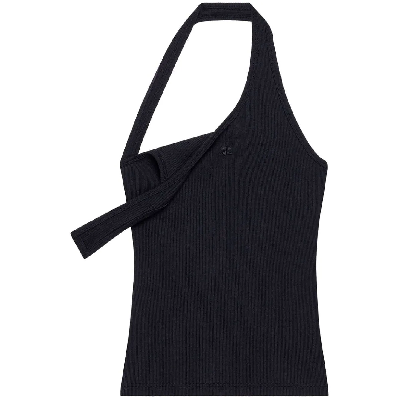 032C Courreges Top Black