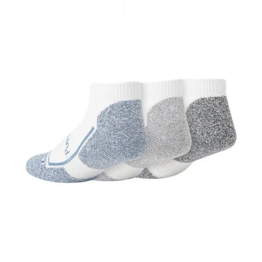 3 Pair Pack of Men's Sports Ankle Socks