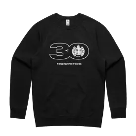 30 Years MOS / Black Crew Jumper