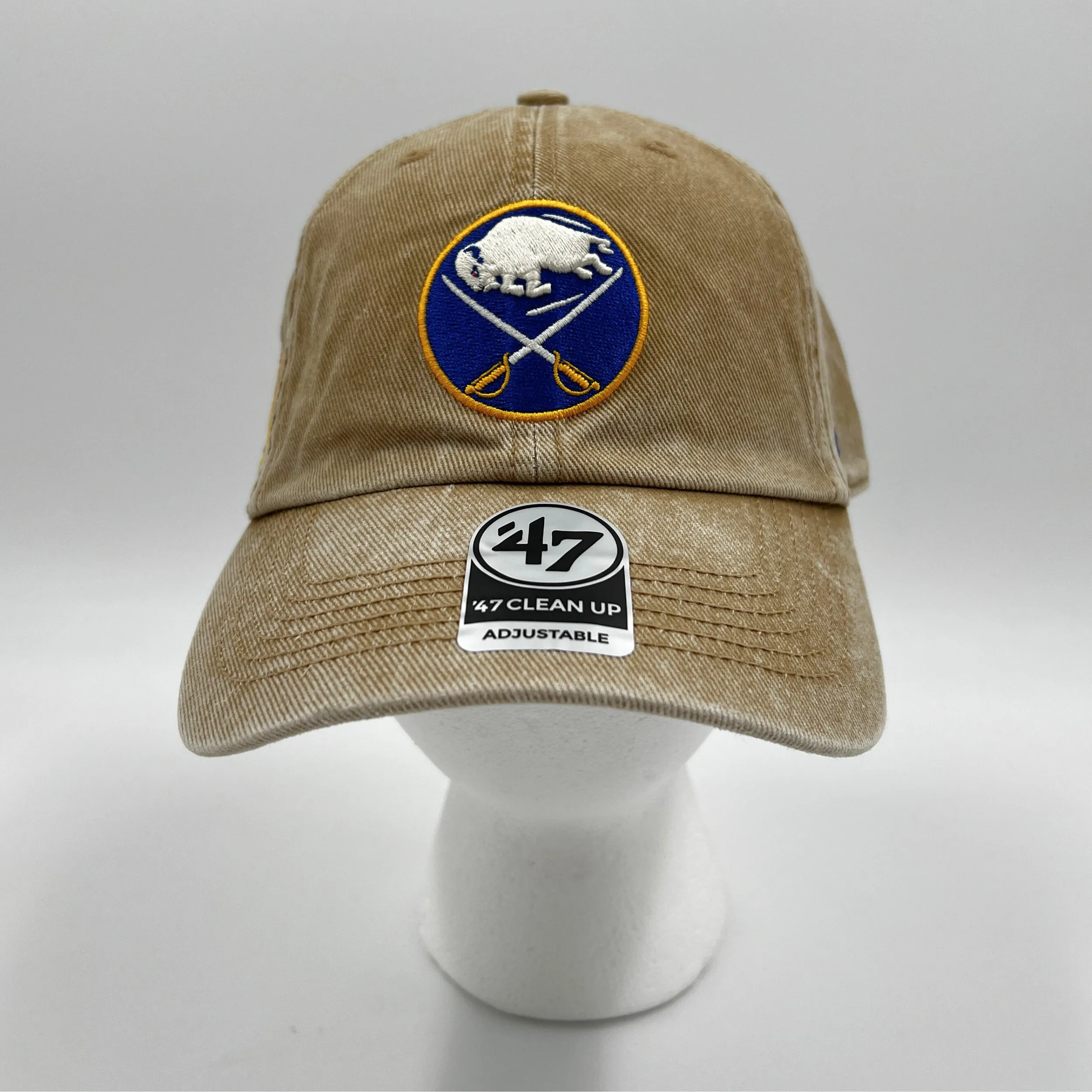 '47 Brand Buffalo Sabres Khaki Vintage Style Adjustable Hat