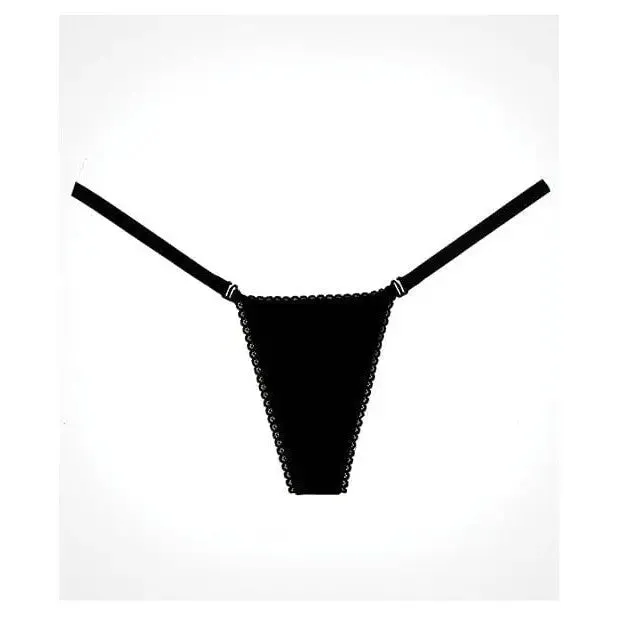 Adore 'Between The Cheeks' Velvet Y-Back Thong