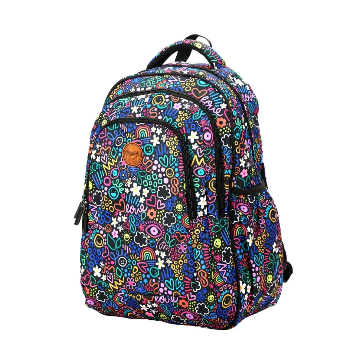 Alimasy Large Backpack - Kasey Rainbow - Doodle