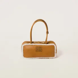 Beau Shearling Top-handle Bag