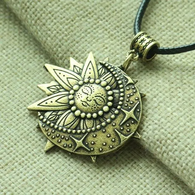 Celestial Balance Pendant Necklaces