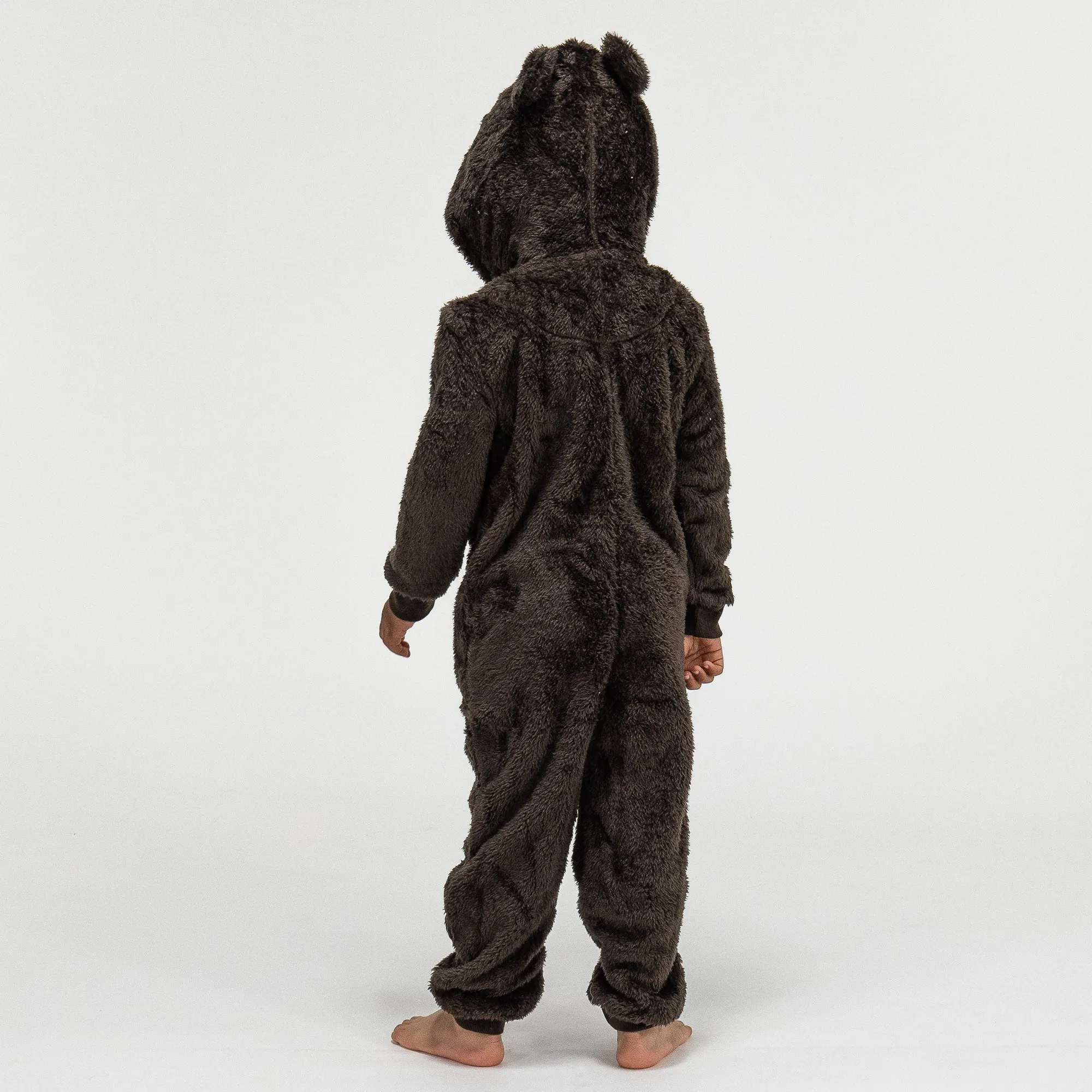 Children's Bear Animal Fleece Onesie