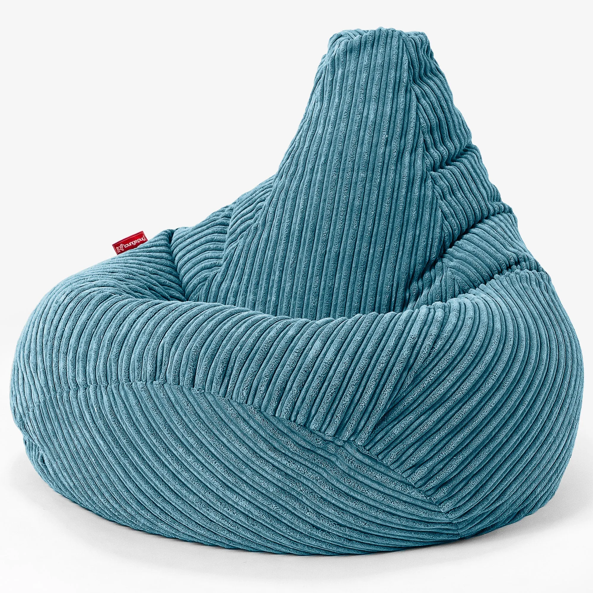 Children's Gaming Bean Bag Chair 6-14 yr - Cord Aegean Blue