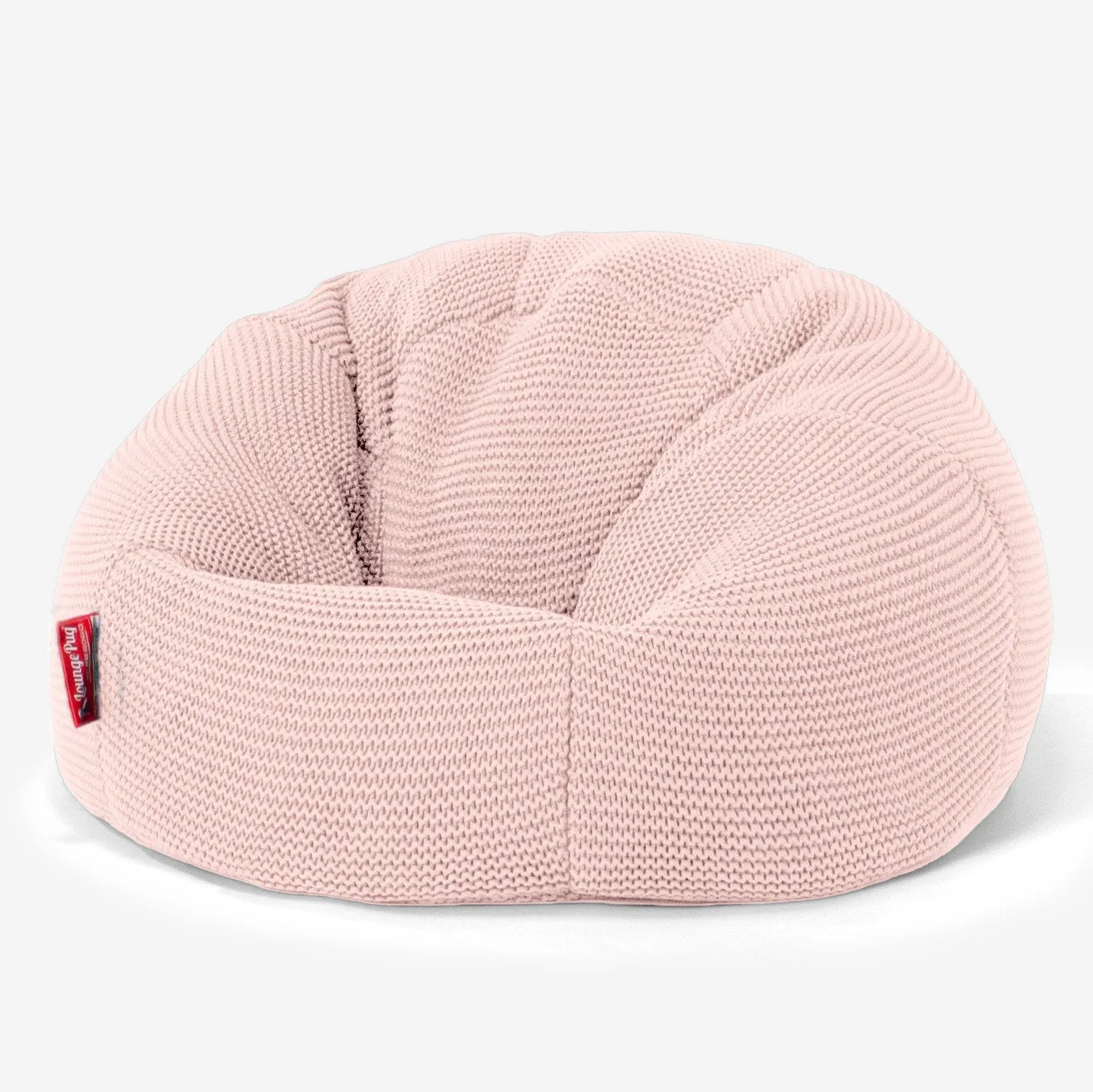 Classic Kids Bean Bag Chair 1-5 yr - Ellos Knitted Baby Pink