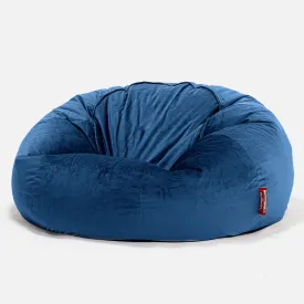 Classic Sofa Bean Bag - Velvet Midnight Blue