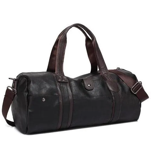 Classy Men Leather Weekend Bag - 2 Colors