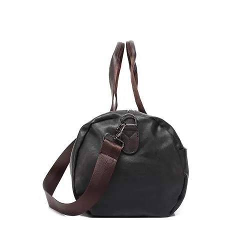 Classy Men Leather Weekend Bag - 2 Colors