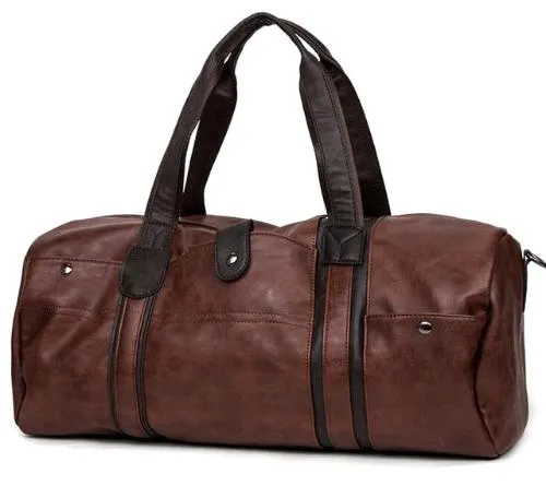 Classy Men Leather Weekend Bag - 2 Colors