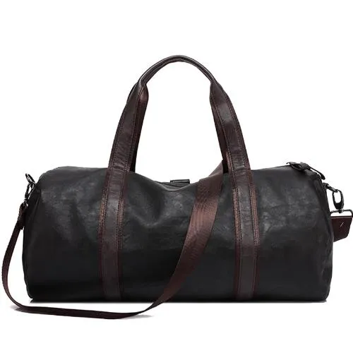 Classy Men Leather Weekend Bag - 2 Colors