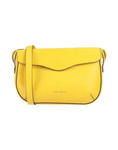 Coccinelle Women Cross-body bag Yellow -- --