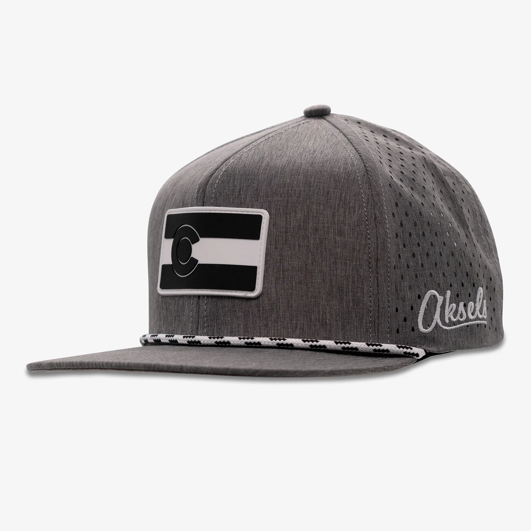 Colorado Flag Flatbill Waterproof Snapback Hat