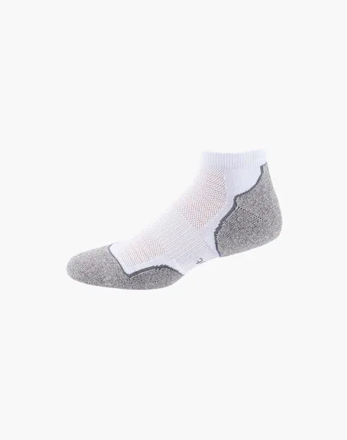 Coolmax Performance Sports Ankle Socks - White