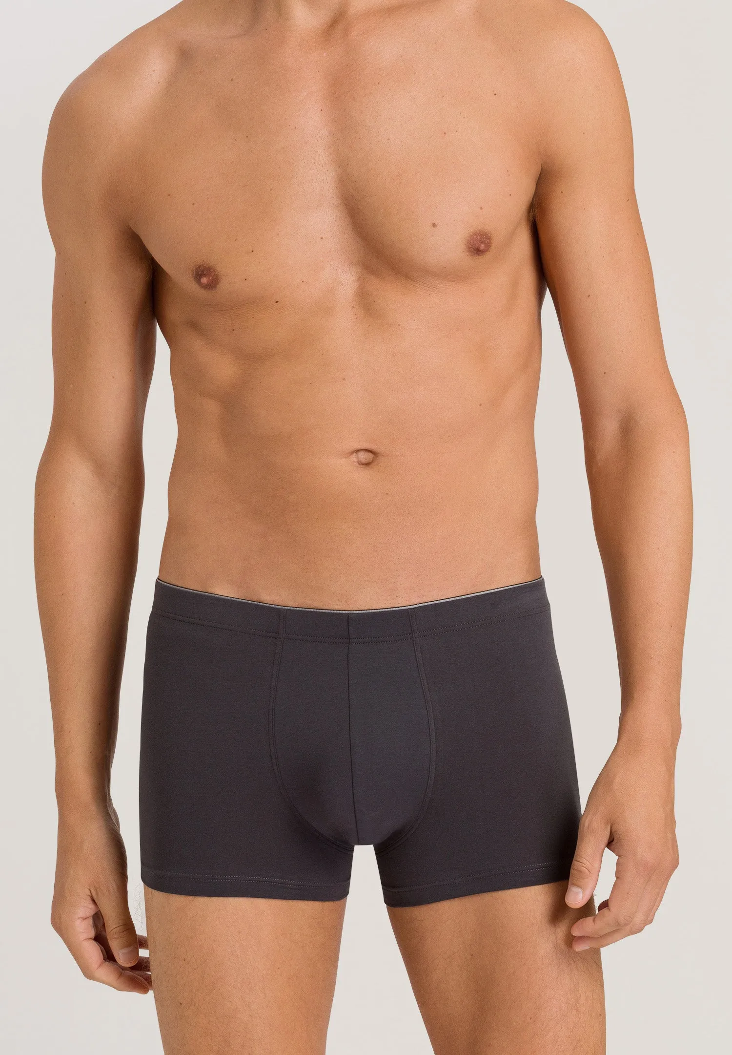 Cotton Superior Cotton Boxer Brief | Coal Grey 73086-162