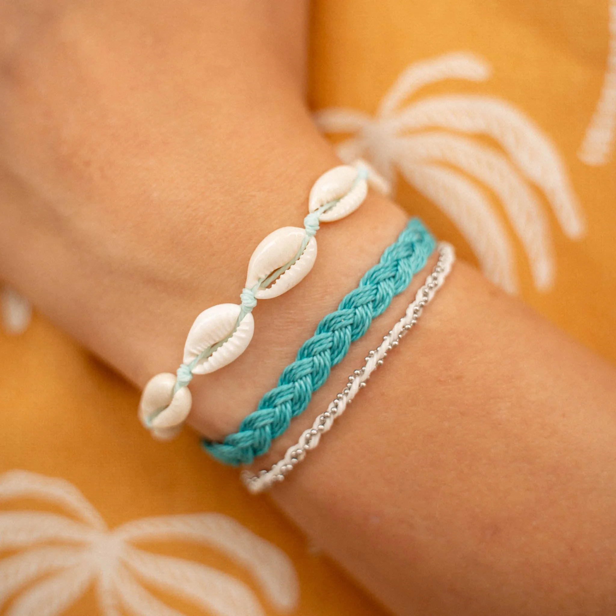 Cowrie Shell Bracelet Set