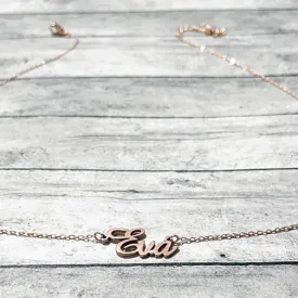 Custom Script Name Necklace (ROSE GOLD, GOLD, OR SILVER)