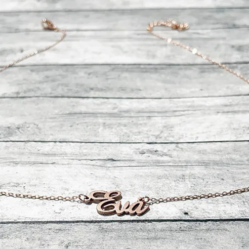 Custom Script Name Necklace (ROSE GOLD, GOLD, OR SILVER)