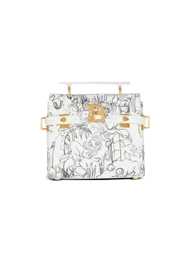 Disney x Balmain: The Lion King - B-Buzz 23 Bag In Enfant Précoce Print