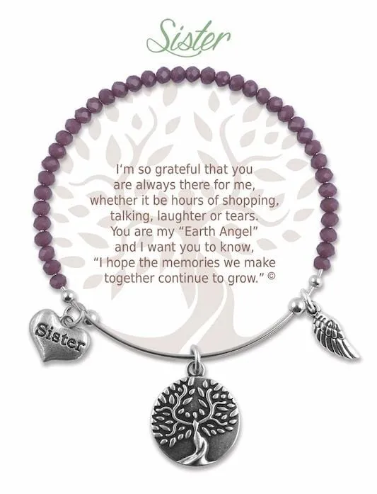 Earth Angel Bracelet Sister