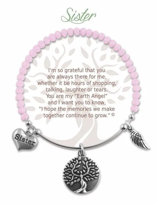 Earth Angel Bracelet Sister