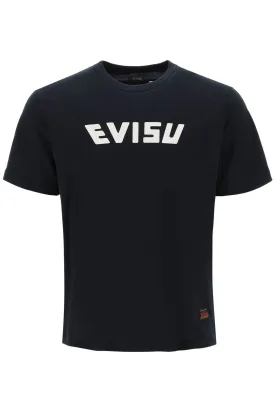 Evisu crew-neck t-shirt with prints