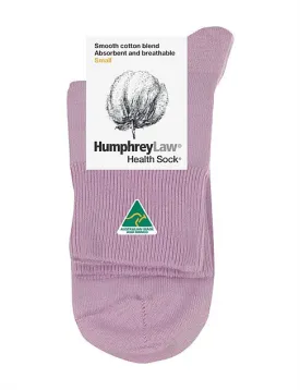 Fine Cotton Short Leg Sock in Lavender Pink - Aussie Made