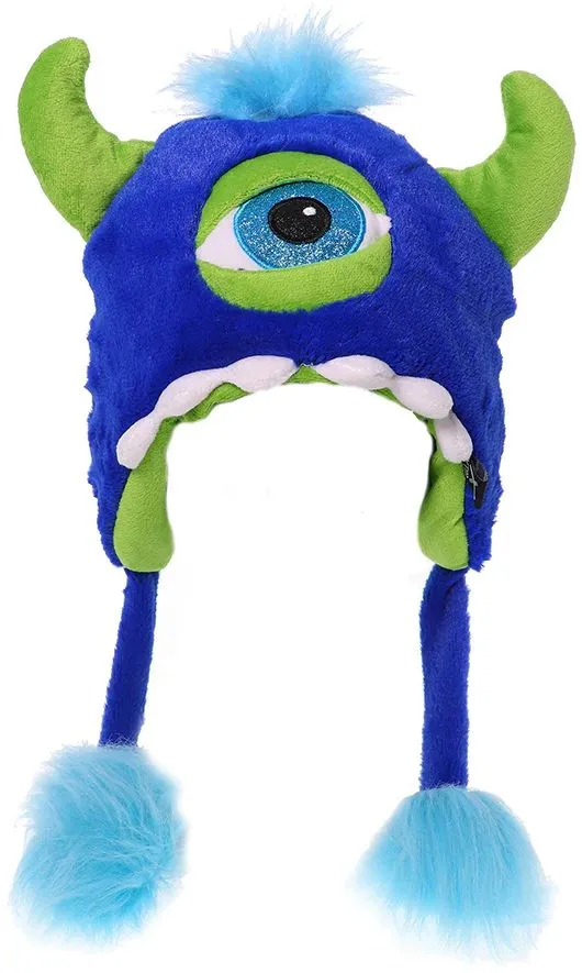 Furble Kids' Fun Character Earflaps Beanie