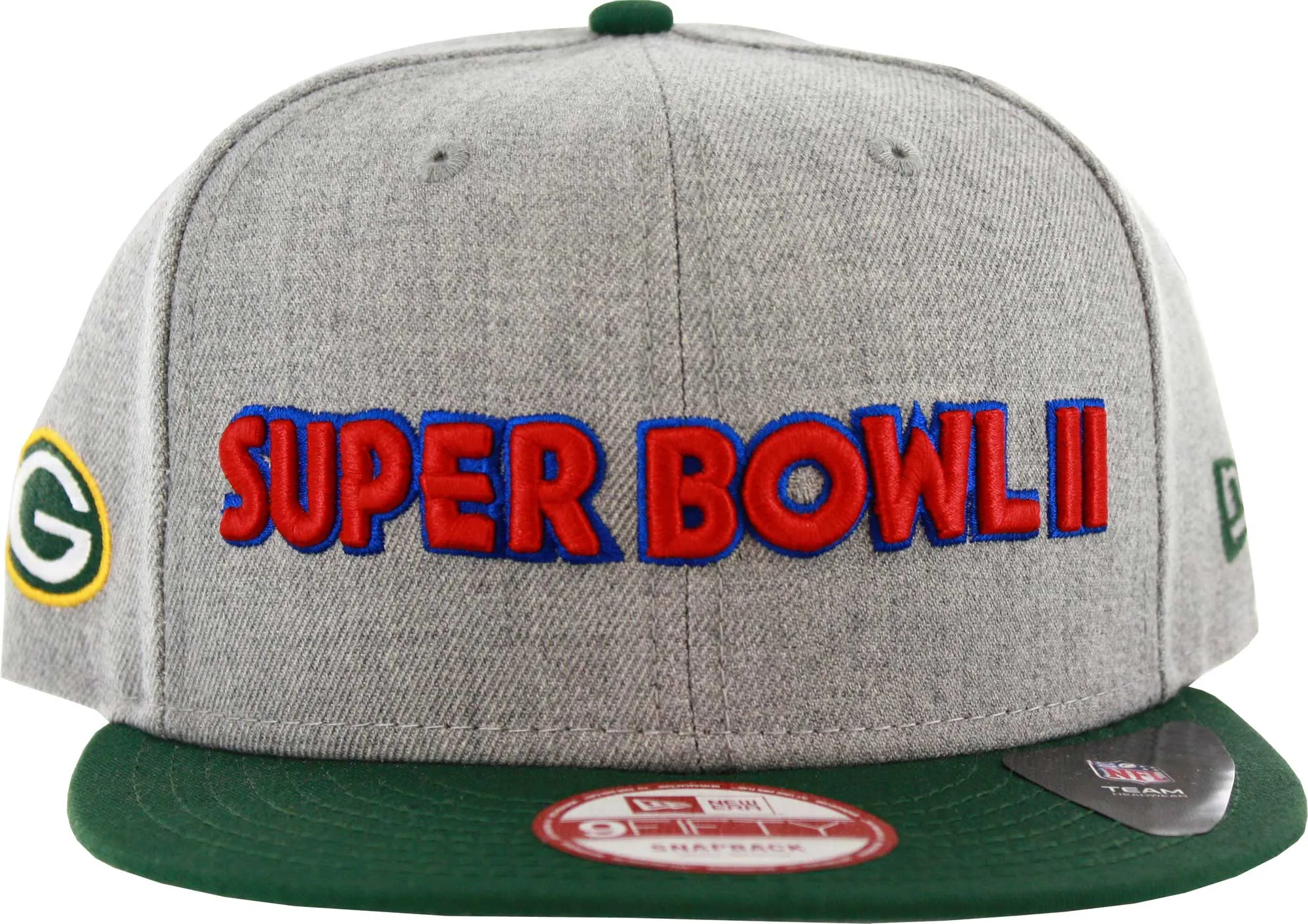 Green Bay Packers Superbowl II Adjustable Hat, M/L