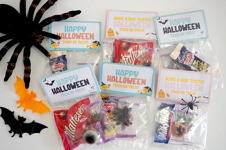 Halloween Bag Toppers -  Design 1