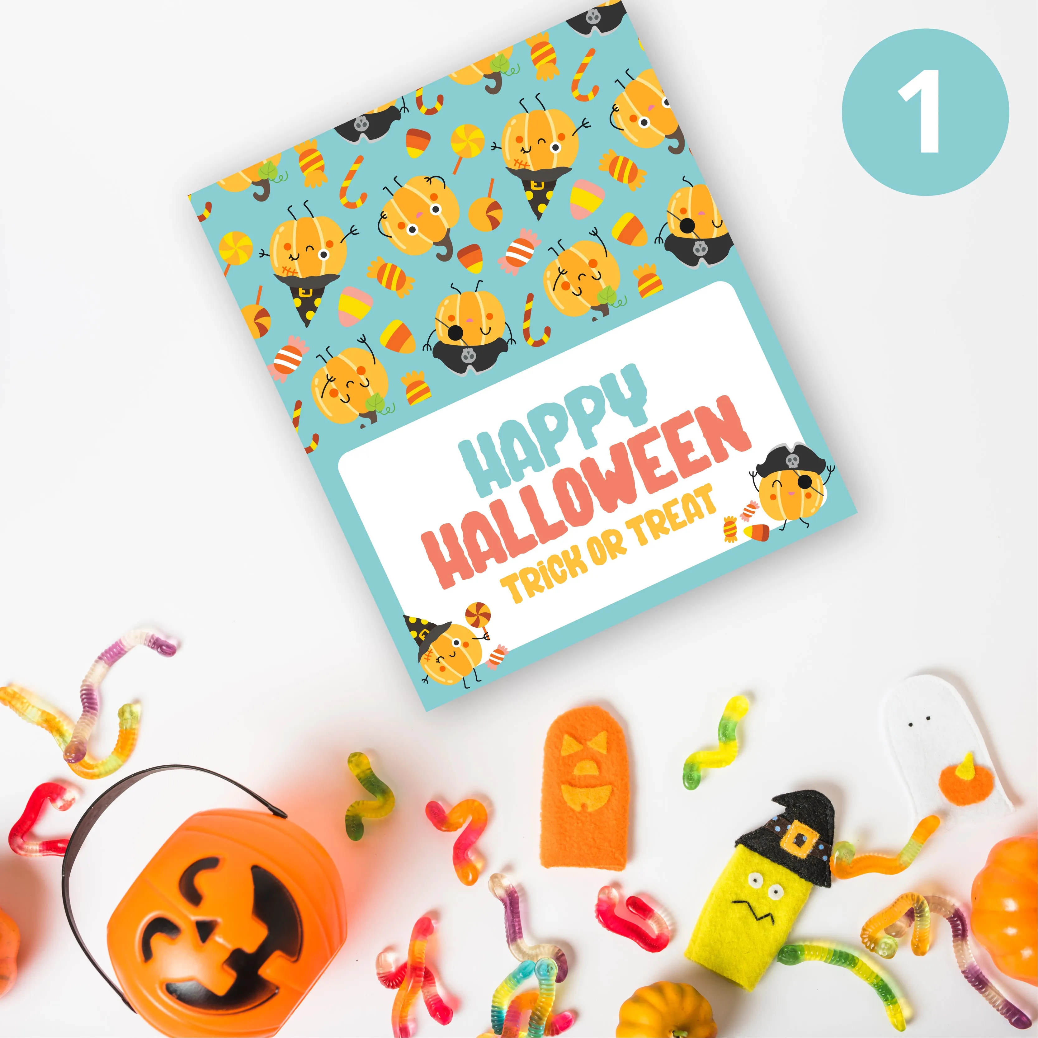 Halloween Bag Toppers -  Design 1