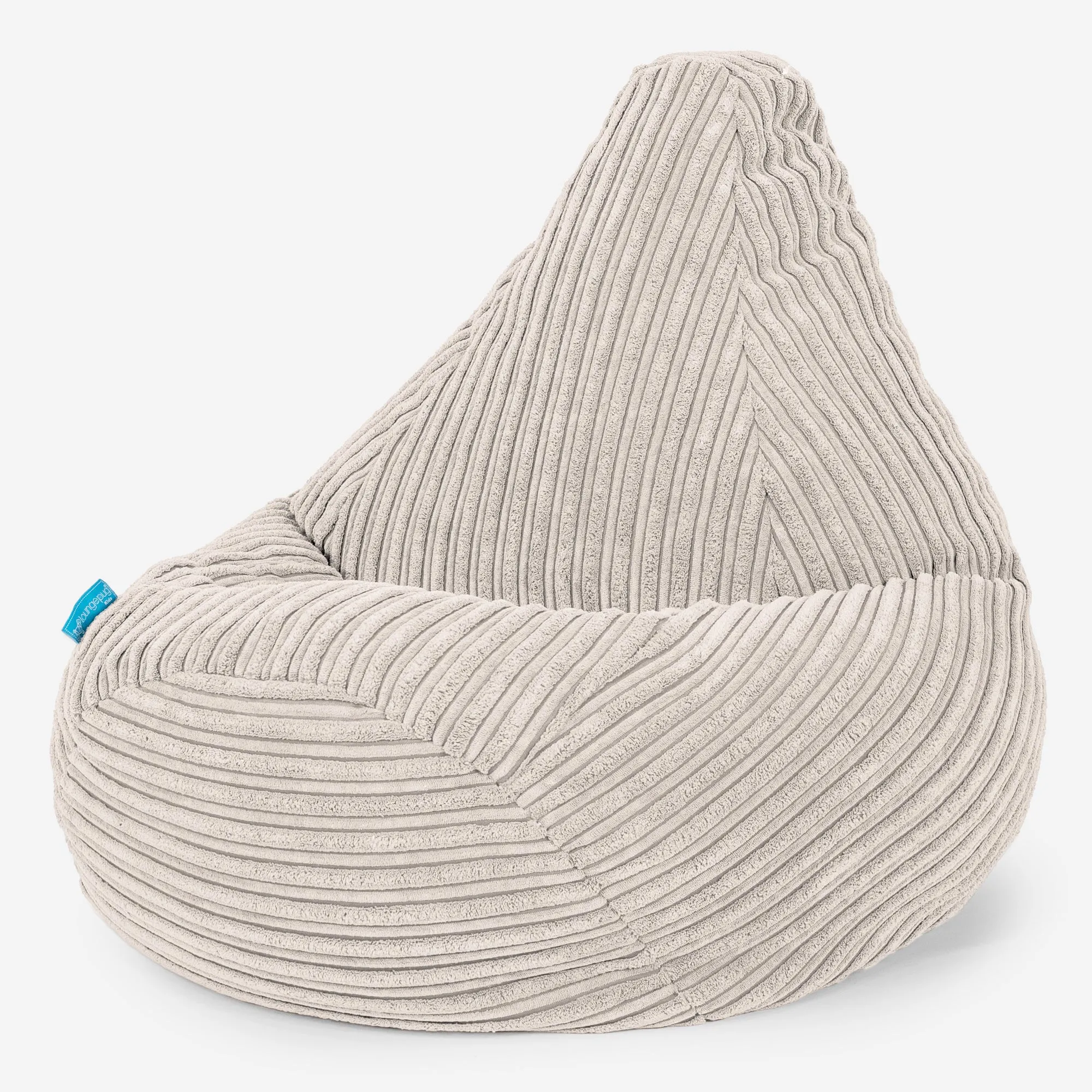 Highback Kids Bean Bag Chair 1-5 yr - Cord Ivory