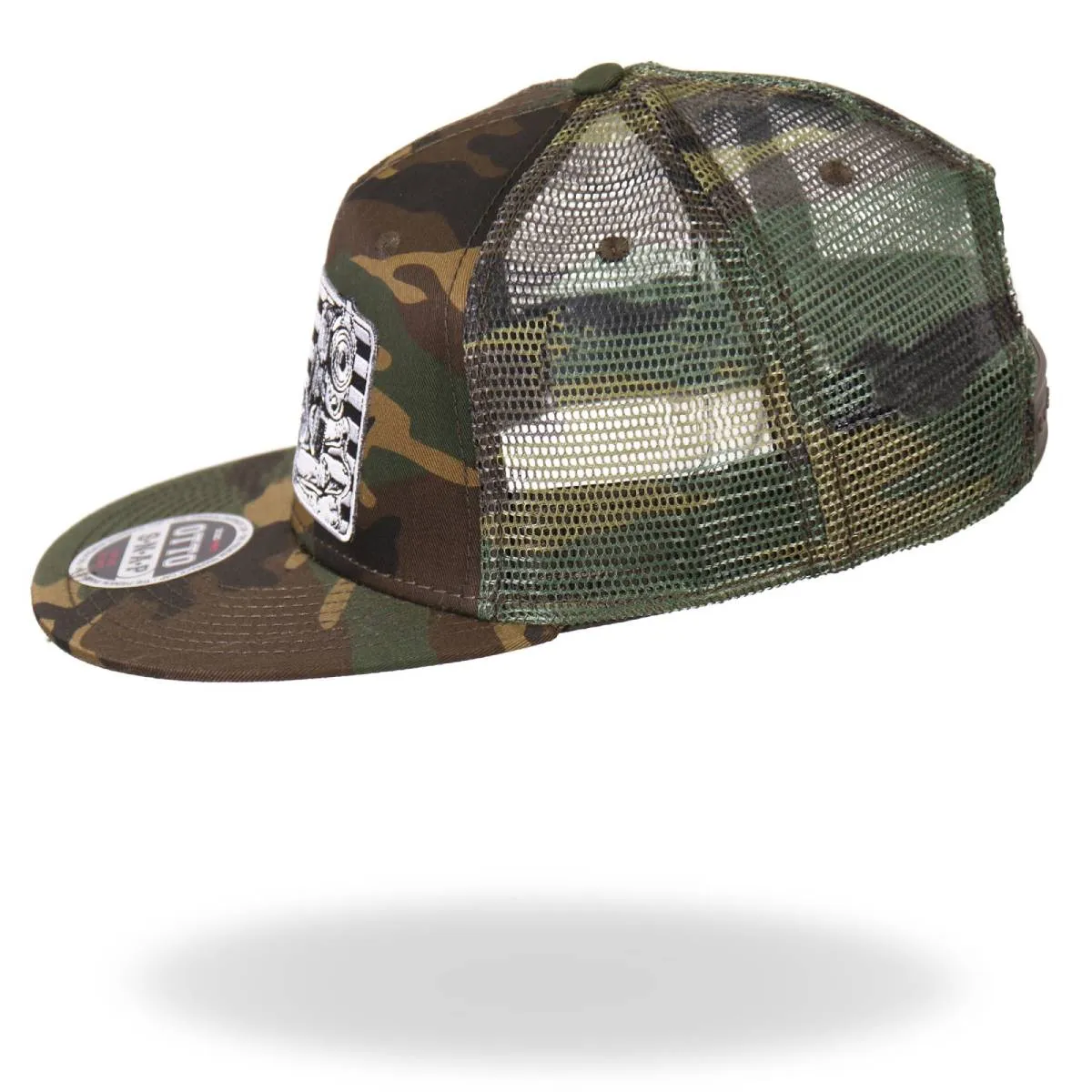 Hot Leathers GSH2001 2nd Amendment Snap Back Camo Hat