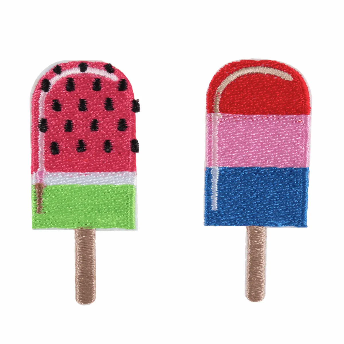 Ice Lollies - Iron -On & Sew-On Patch