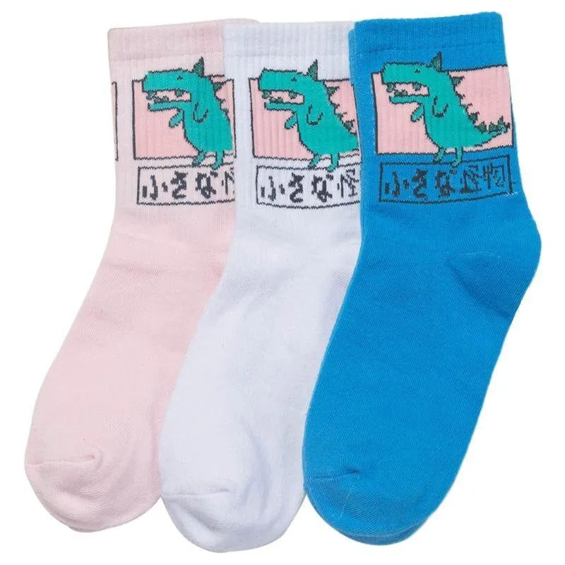 Japanese Dino Socks