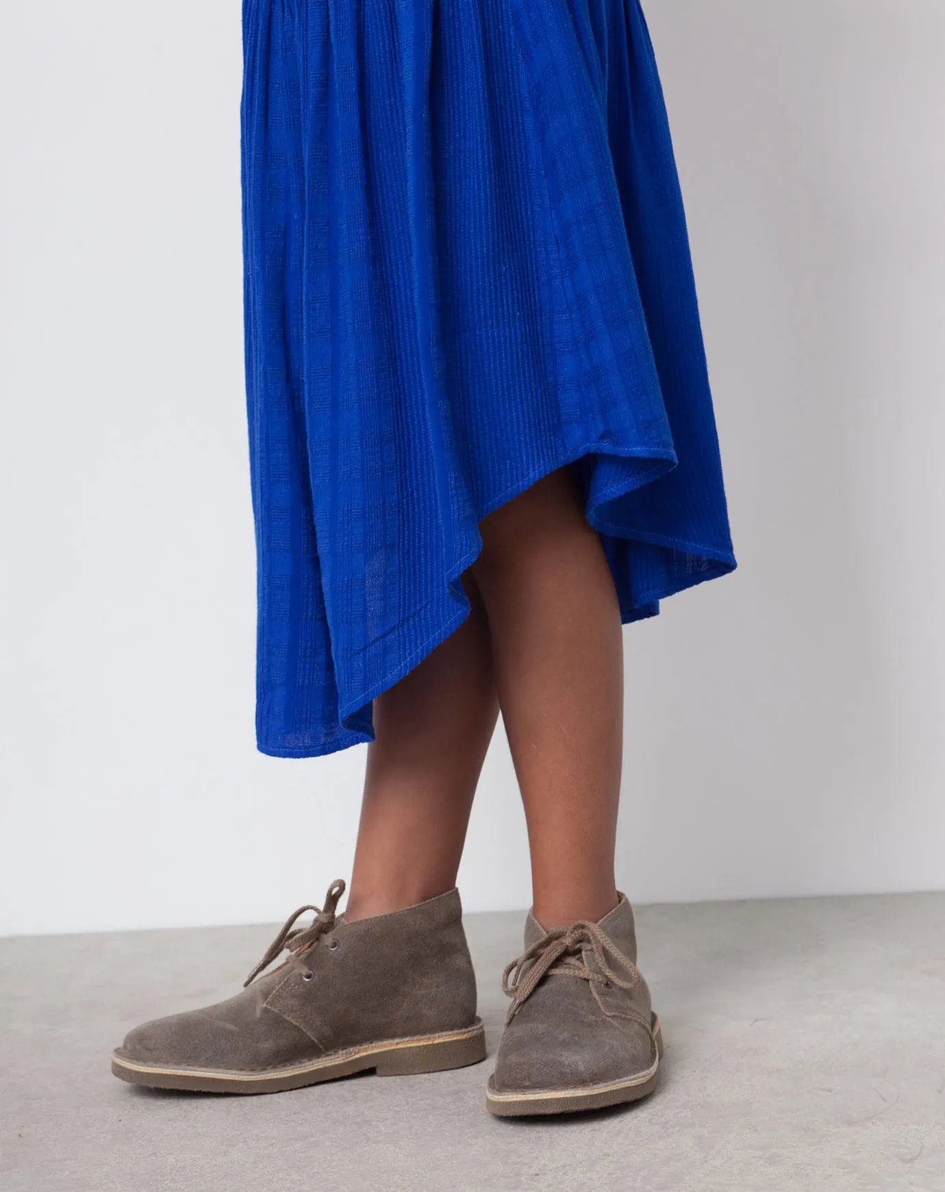 Joplin Textured Skirt in Blueberry