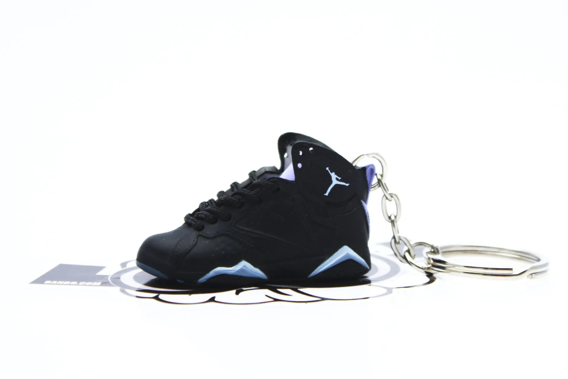 Jordan Chambray 7 Mini Sneaker Keychain