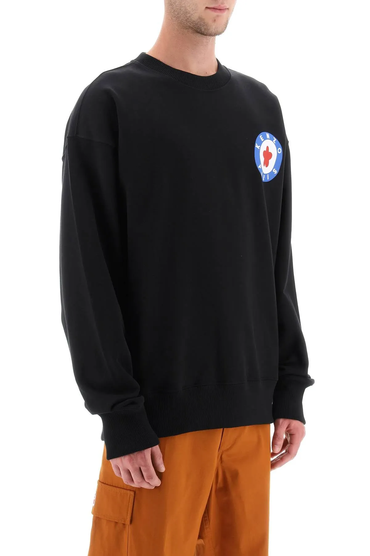 Kenzo crew-neck sweatshirt with kenzo target print