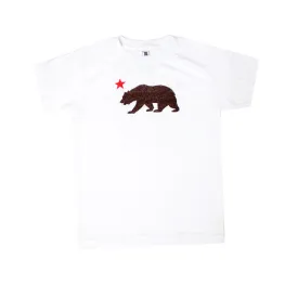 Kids True Bear Star T-Shirt White