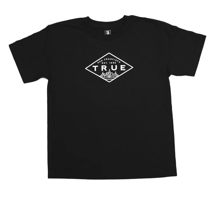 Kids True Established T-Shirt Black