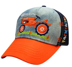 Kubota Toddler Farm Raised Velcro Back Cap