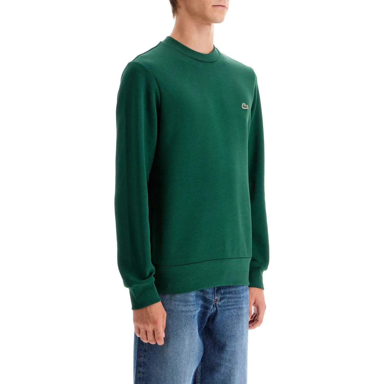 Lacoste classic fit crewneck sweatshirt