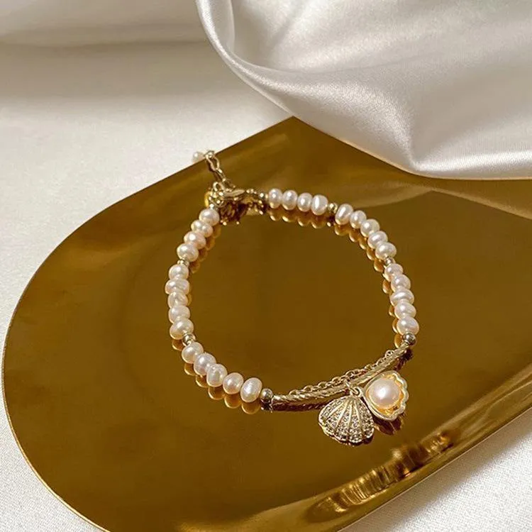 Lucky Pearl Shell Bracelet