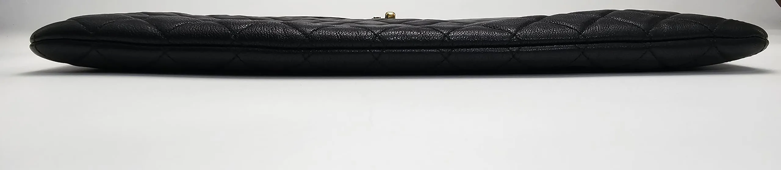 Mademoiselle Lambskin Large Ocase Black