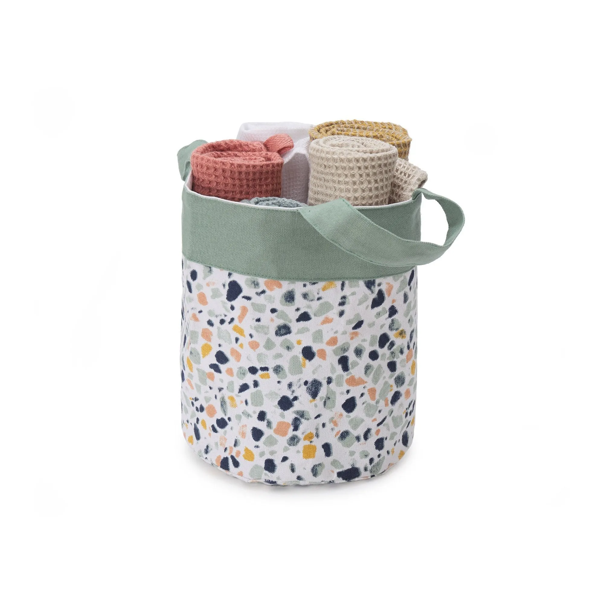 Malpe Storage Bag Set [Grey green/Mustard]