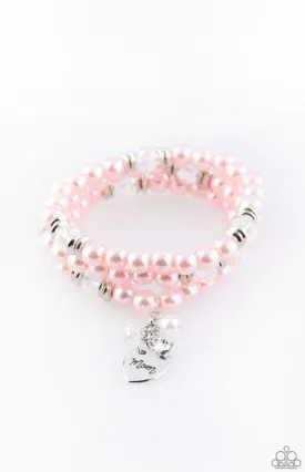 Mom Wow Pink Bracelet - Paparazzi Accessories