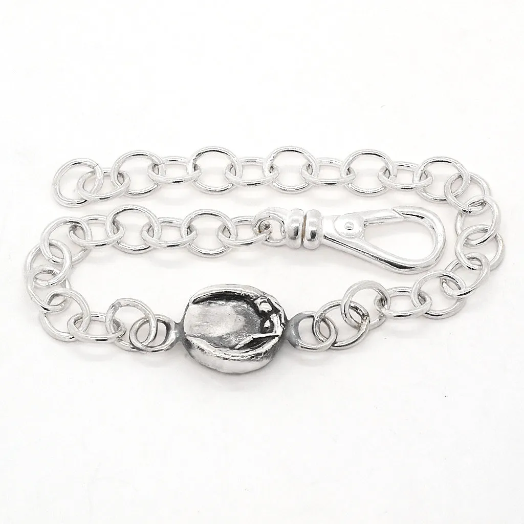 Moon Link Chain Bracelet