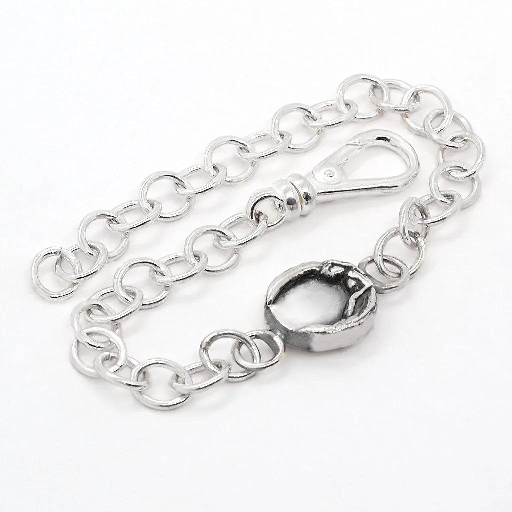 Moon Link Chain Bracelet