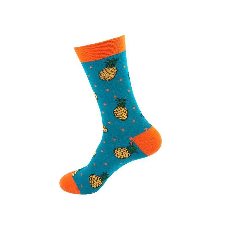 Mox JT Printed Autumn Funny Socks - Multi Color Optional